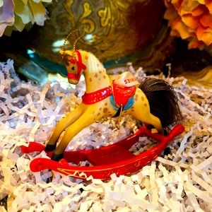 2013 Hallmark keepsake Rocking Horse Ornament